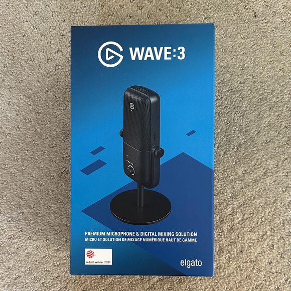 Wave:3 Premium Microphone - Black - Picture 1 of 6